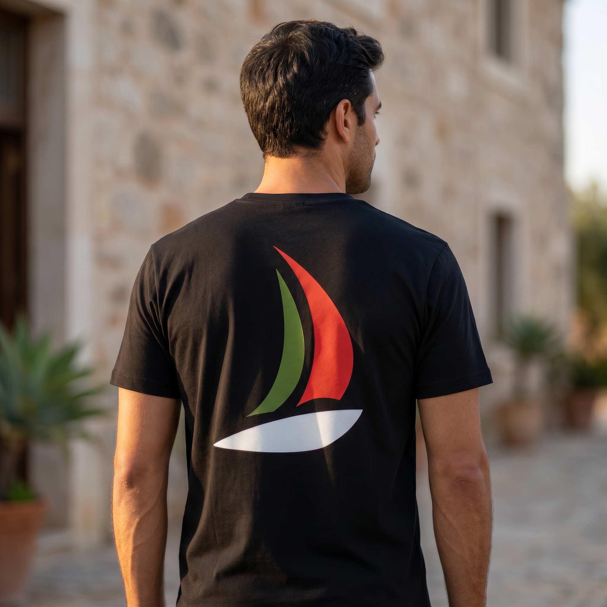 T-Shirt Noir Lusiituga
