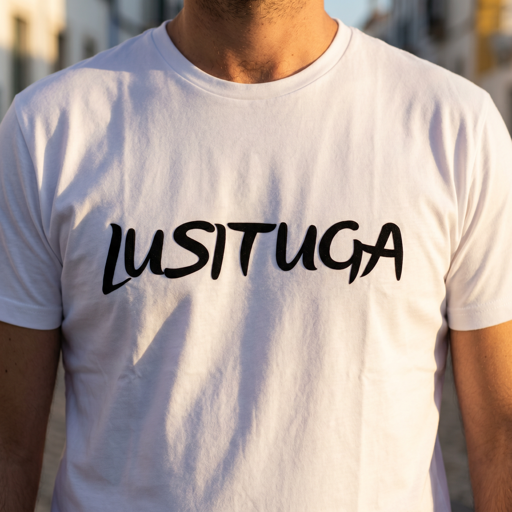 T-Shirt Blanc Lusiituga