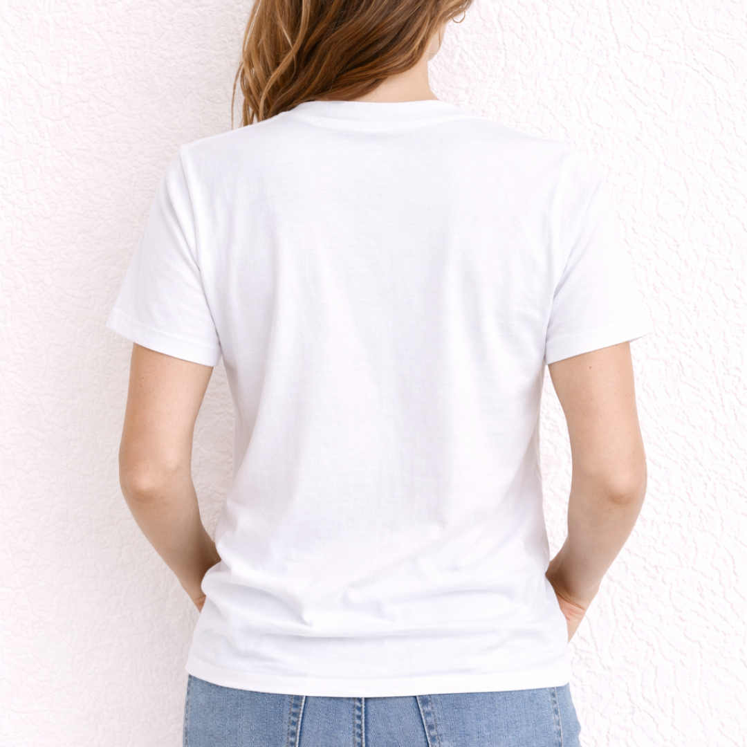 T-Shirt Blanc Essência Femme