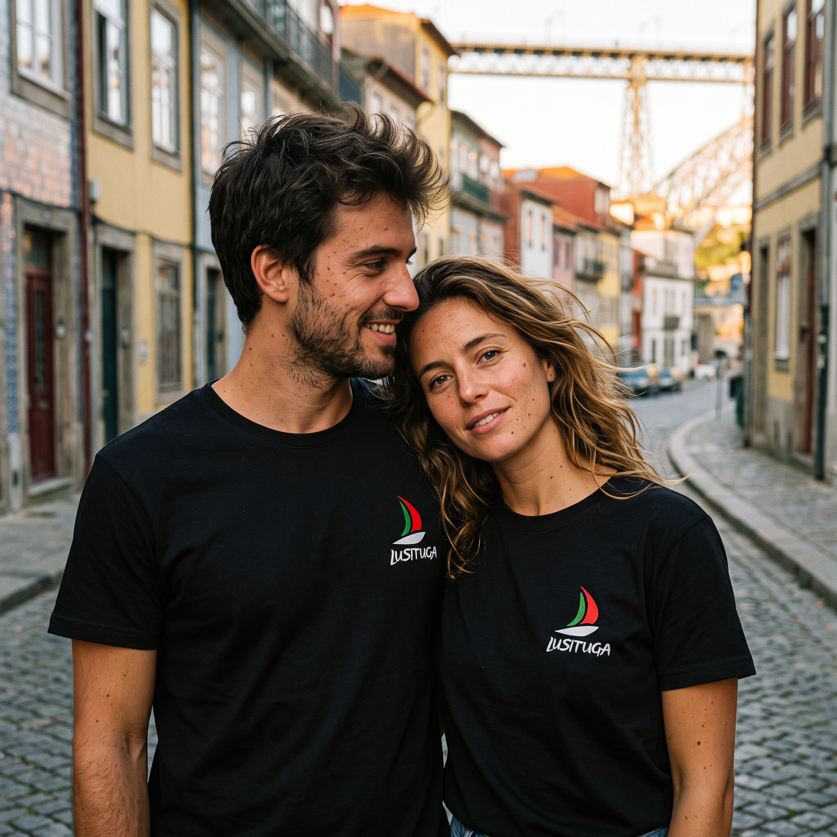 T-Shirt Noir Caravela