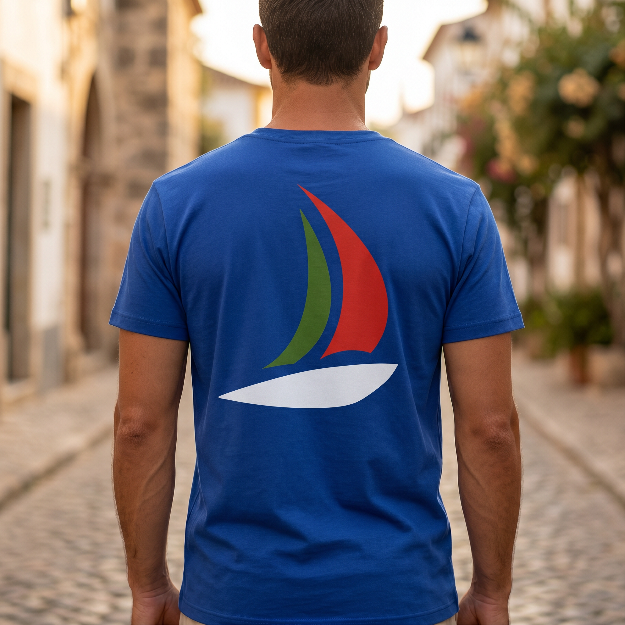 T-Shirt Bleu Lusiituga